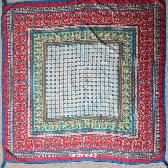 NWOT Johnny Was Silk Scarf #15 - Picture 8 of 10